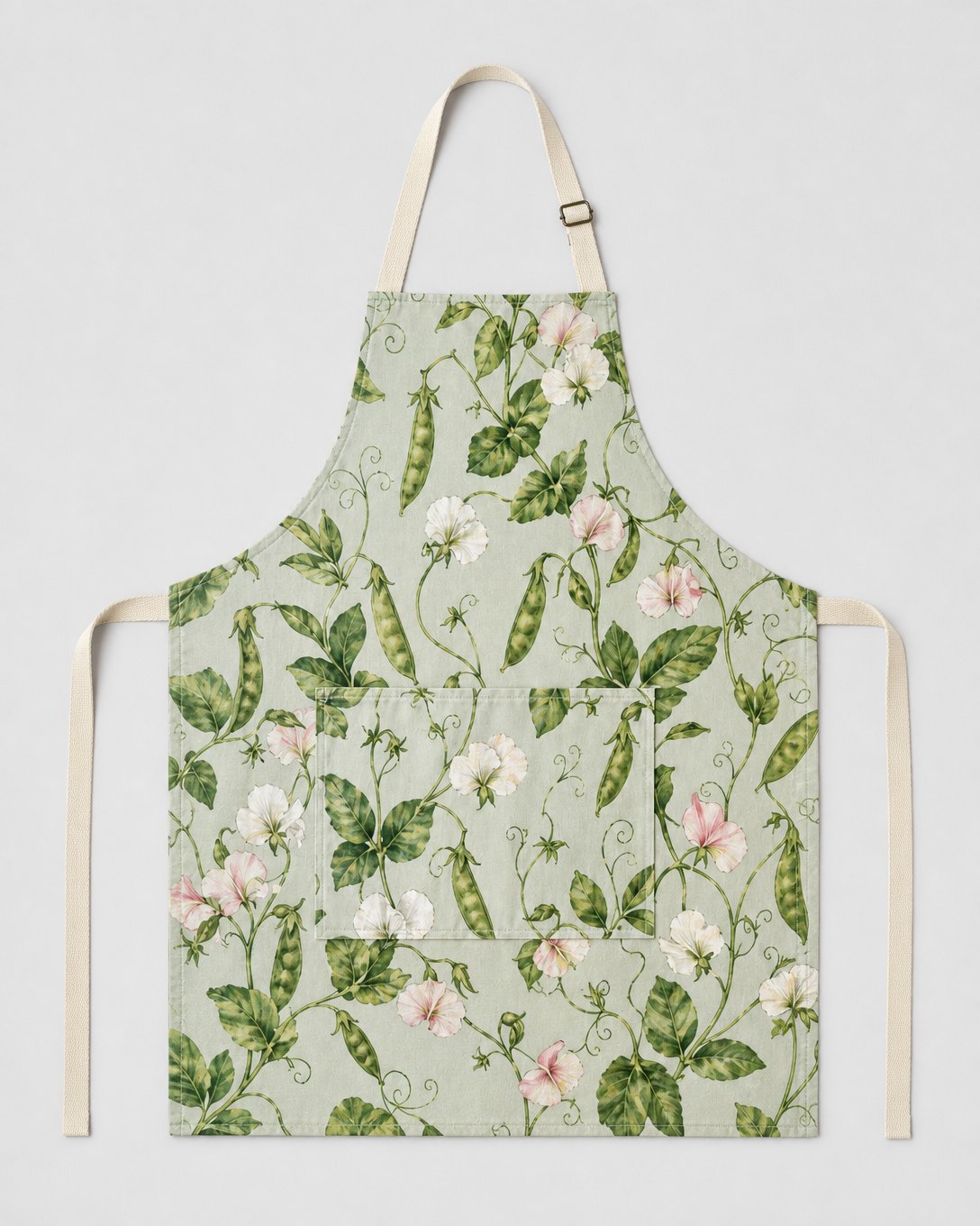 Sweet Pea Tendrils Apron, image 2