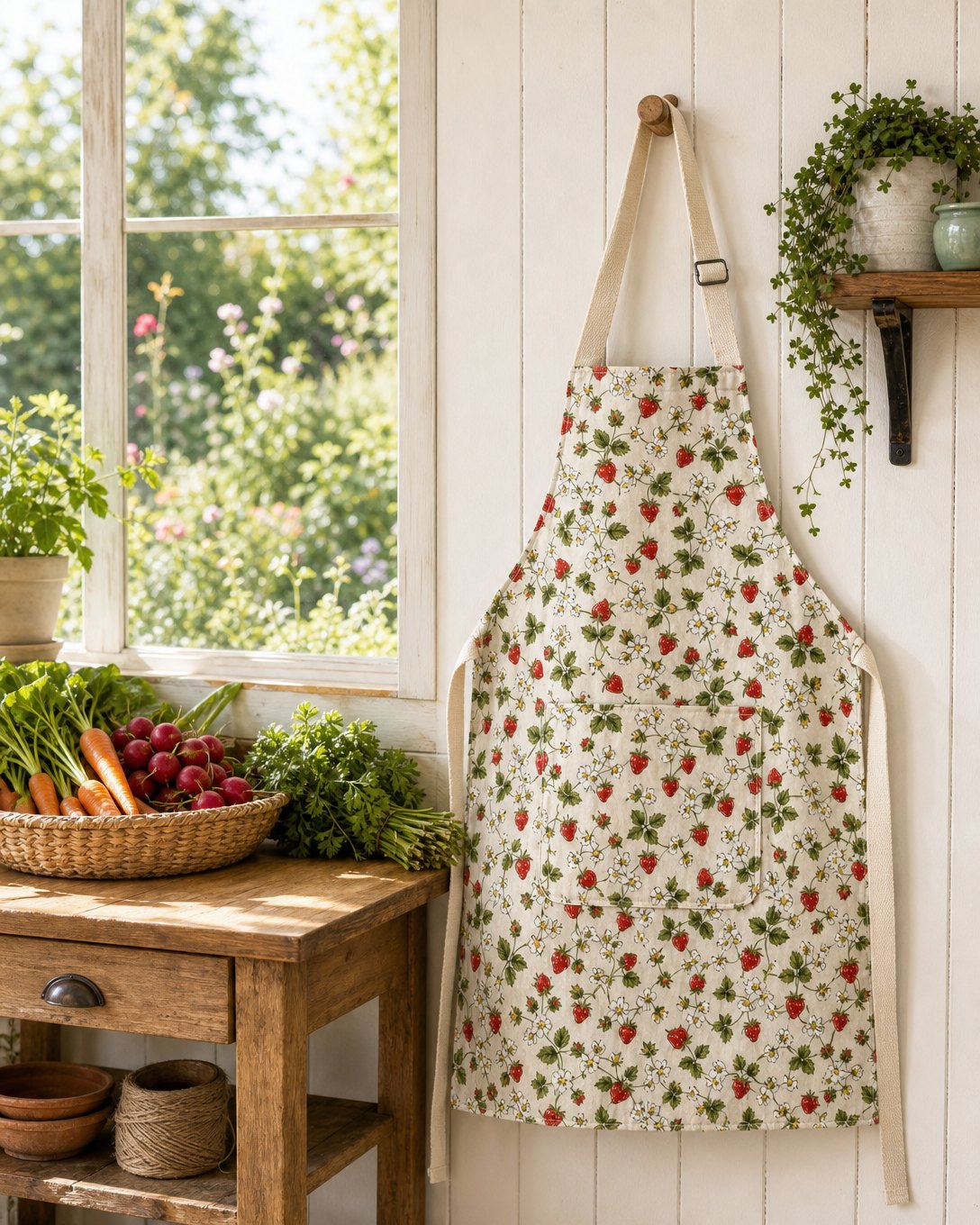 Strawberry Runner Apron, image 5