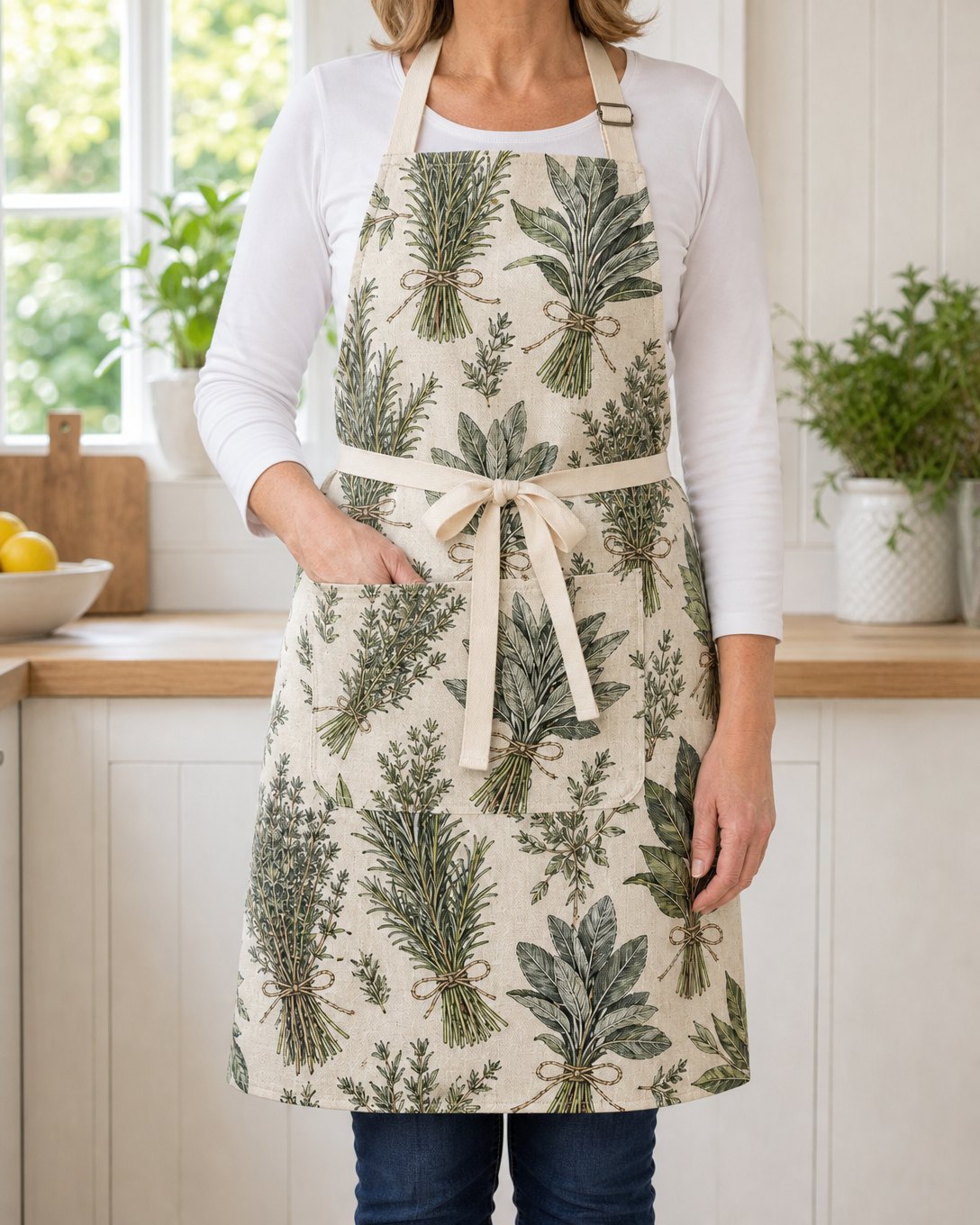 Herb Bundles Apron, image 3