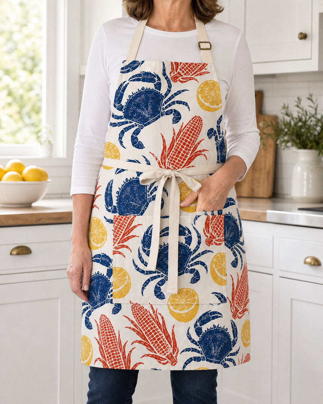 Crab Supper Apron, image 3