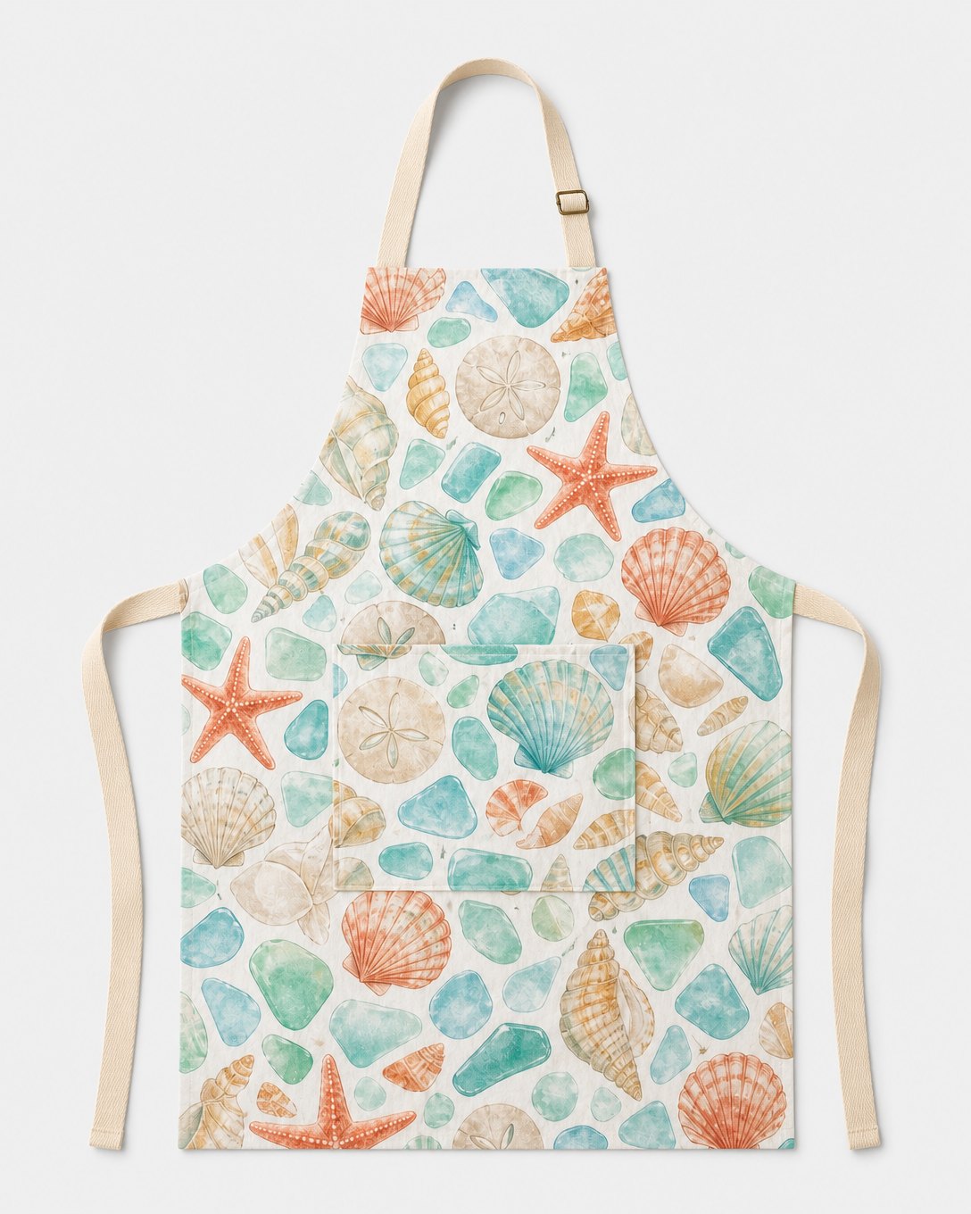 Sea Glass Shore Apron, image 2