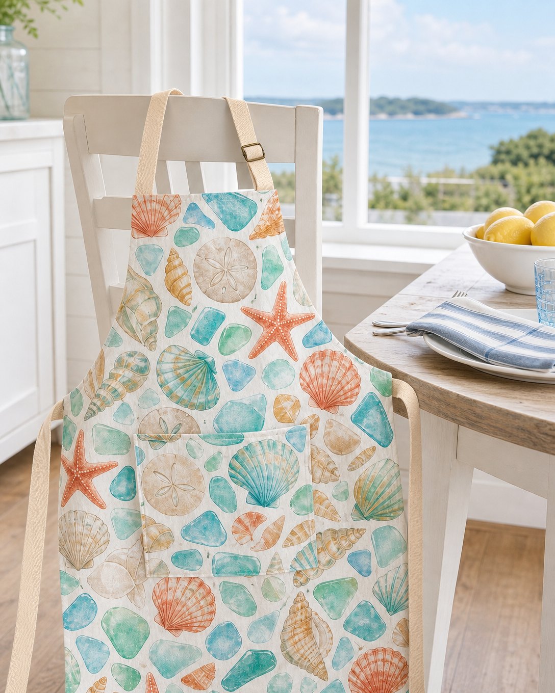 Sea Glass Shore Apron, image 5