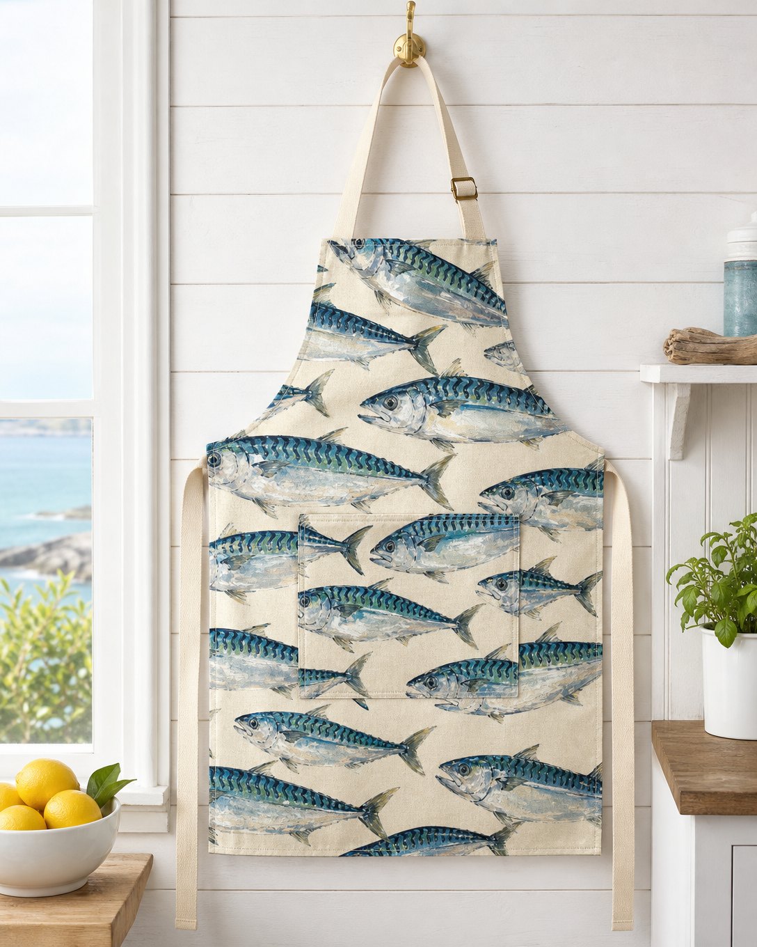 Mackerel Run Apron, image 1